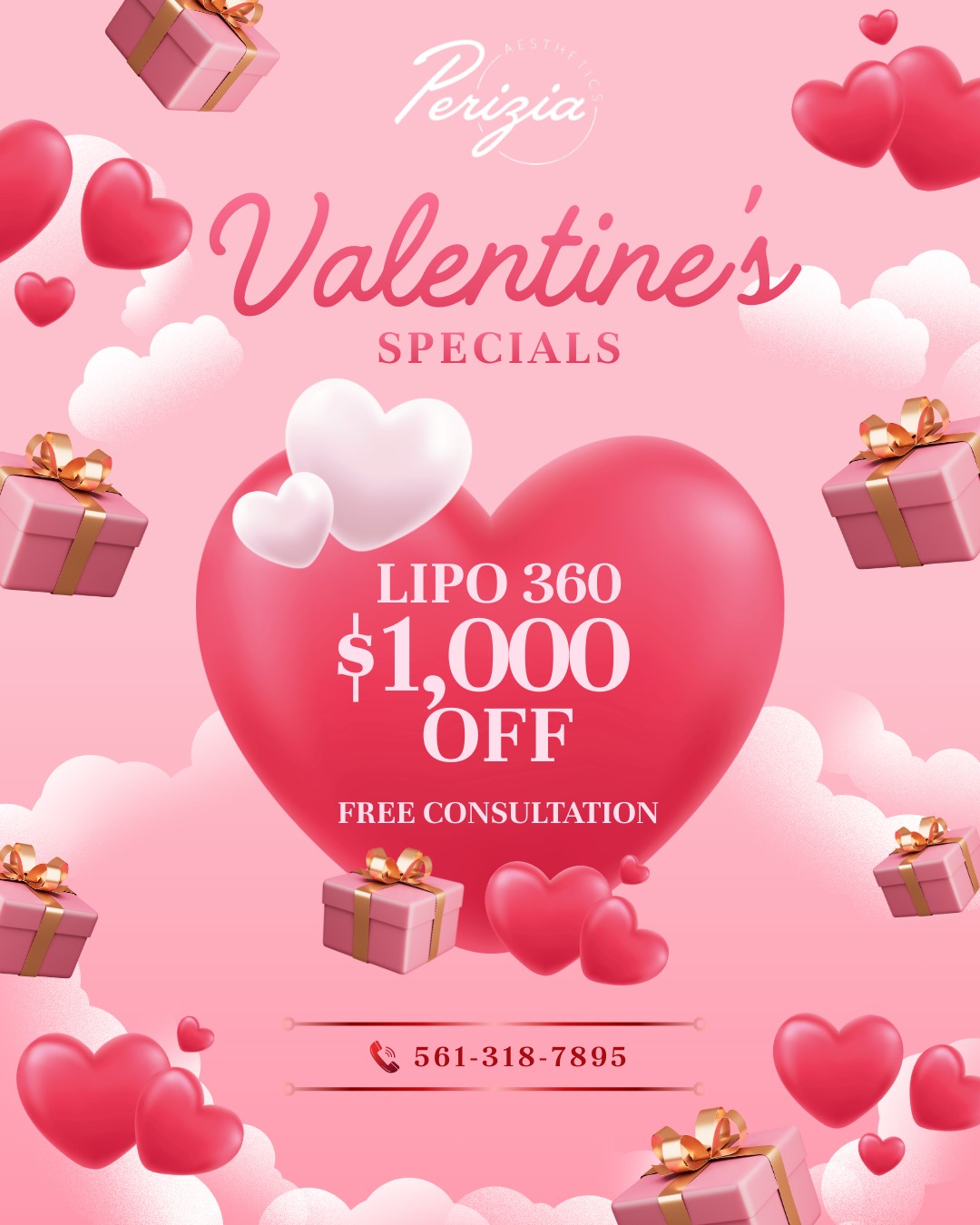 This Valentine’s Day, invest in confidence that lasts longer than flowers.
Our Valentine’s Special on Lipo 360 offers significant savings plus a free consultation to help you plan your transformation with clarity and care.
Valentine’s Special:
Lipo 360 – $1,000 OFF
FREE Consultation
Performed at Perizia Aesthetics in Jupiter, FL with a personalized approach focused on your goals.
#Lipo360 #ValentinesSpecial #PeriziaAesthetics #JupiterFL #BodyContouring